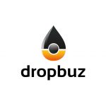 Dropbuz Logo – Abstract Drop with Dot
